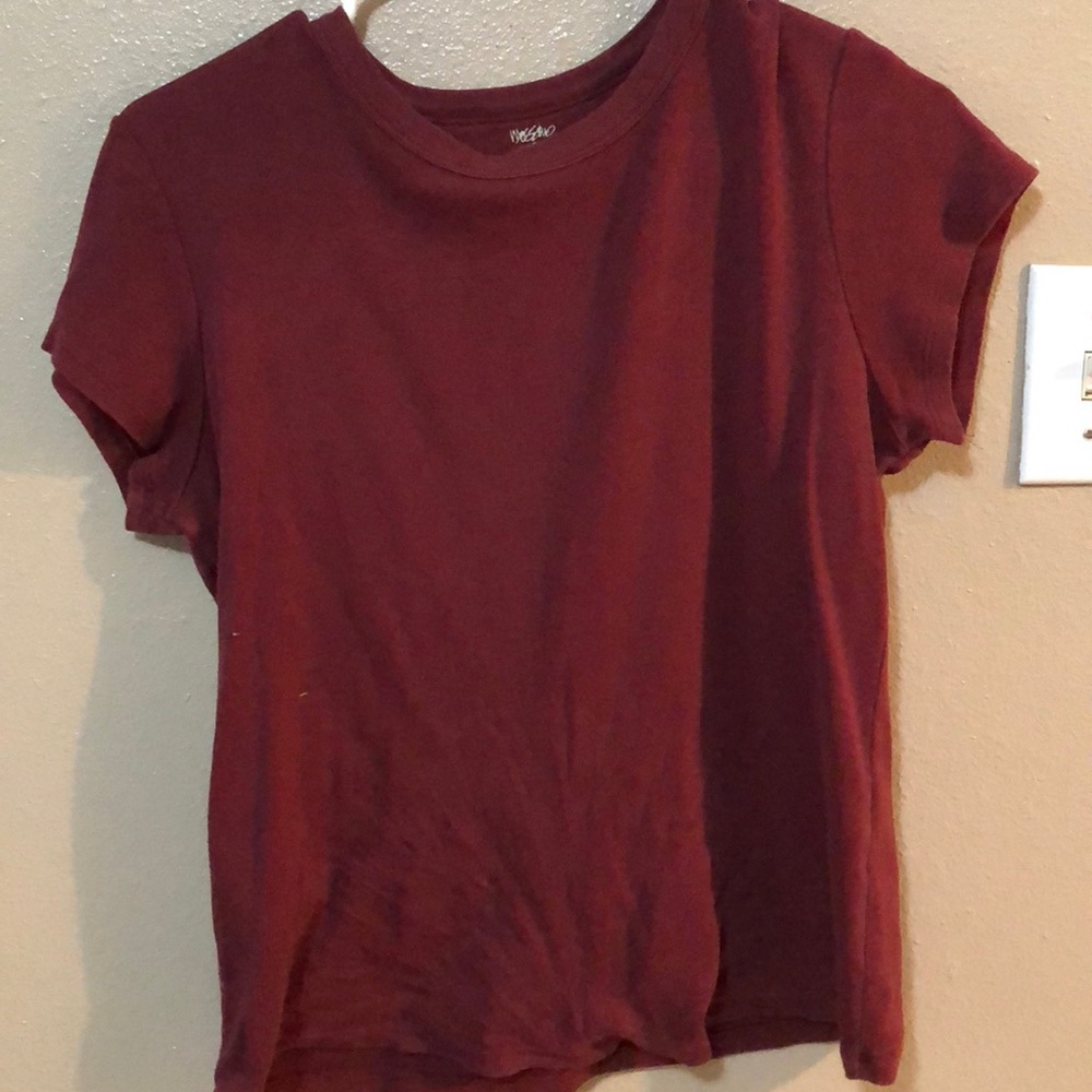 Maroon basic shirt - Picture 3 of 3